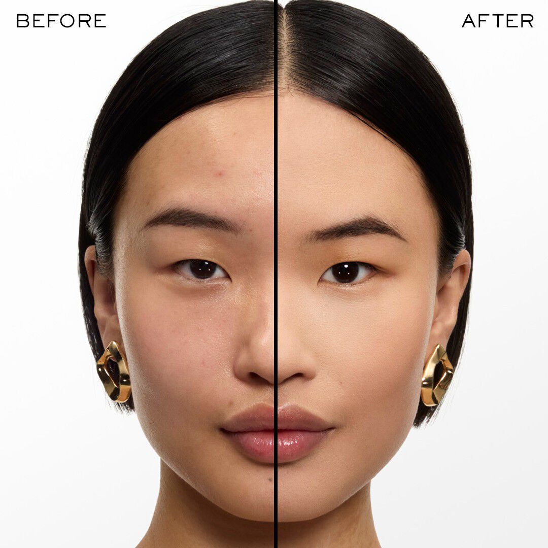 Before and after visual