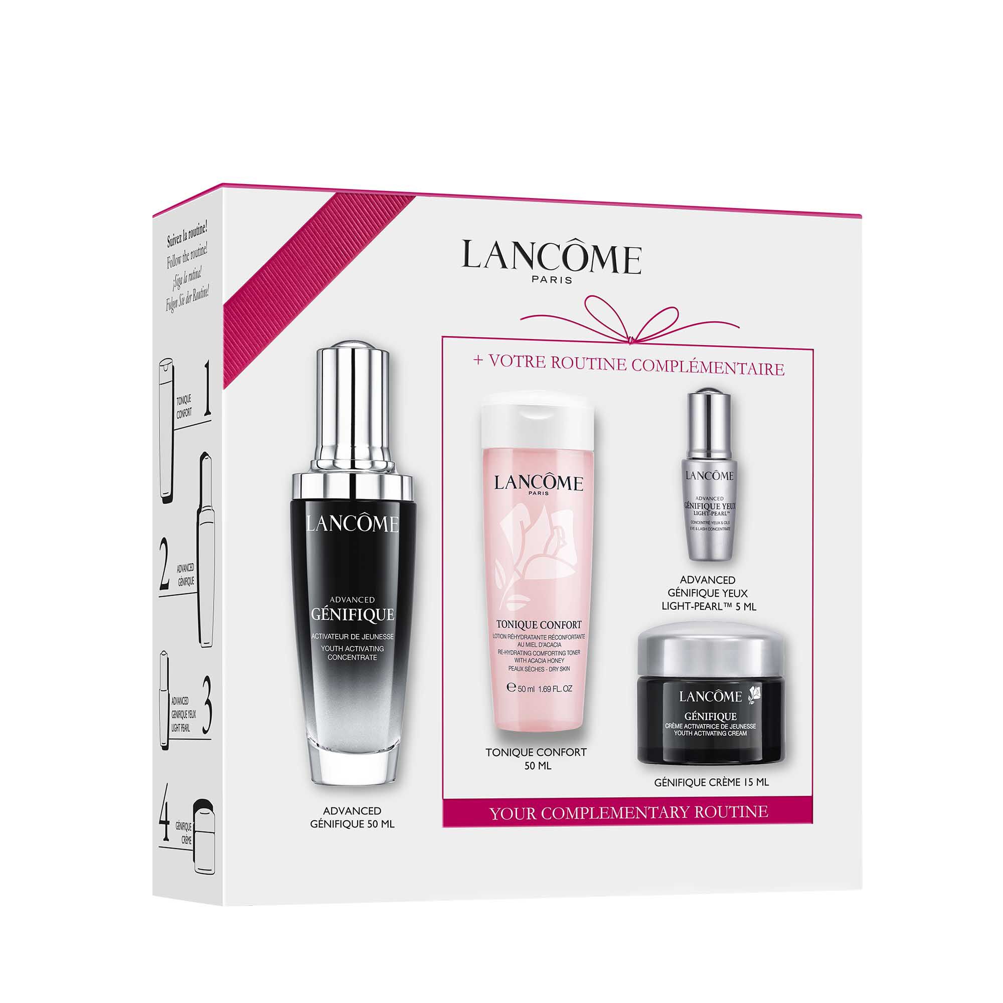GENIFIQUE SERUM 50ML SKIN REGIMEN SET