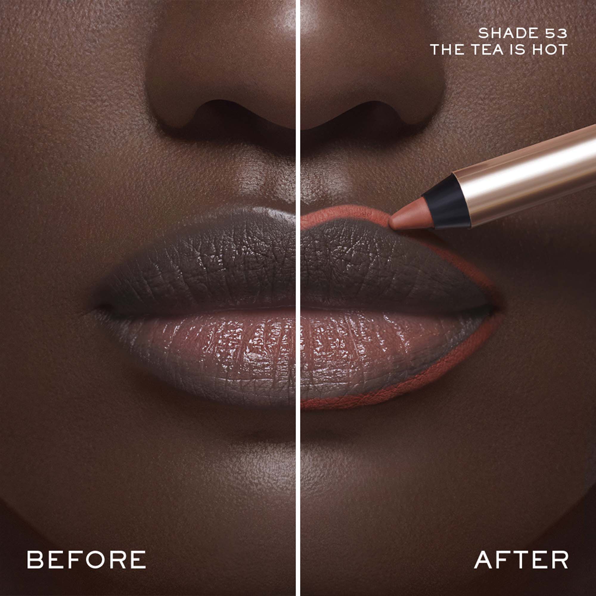 Lancome Lip Idole Lip Shaper 53 The tea is hot