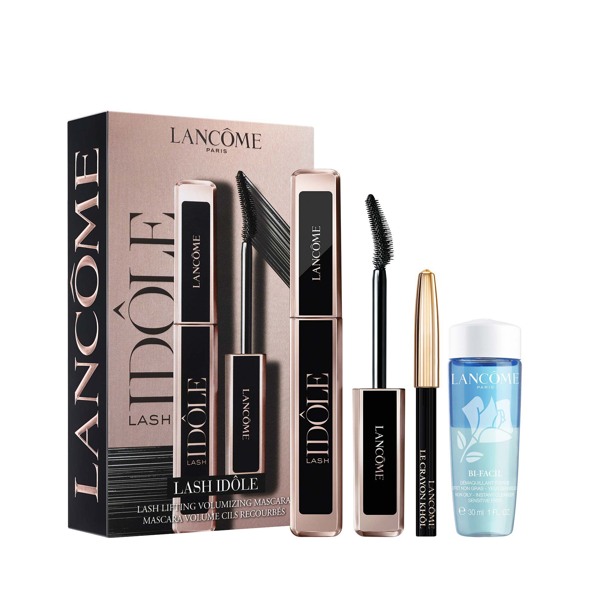 Discover IDÔLE MASCARA SET WITH LE CRAYON KHÔL & BI-FACIL ✓ Free